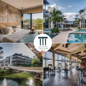 1 BR on Cenote Largest Gym Coworking